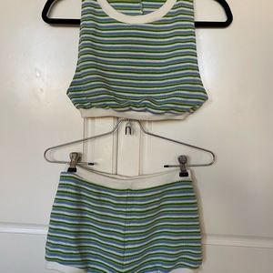 Great condition, knit top and bottom